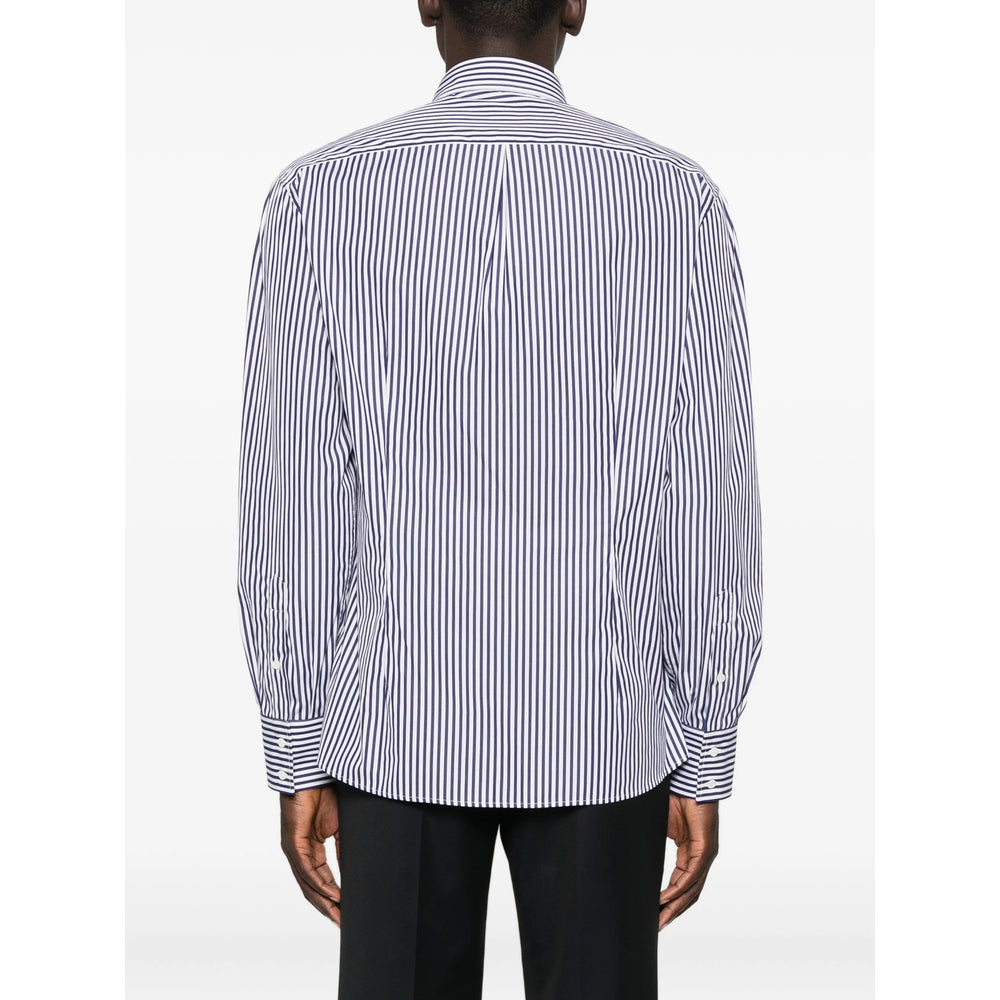 Brunello Cucinelli Shirts - Blue | 42c4cf512ed768cc1e07f8db0ce6b383a2ec751b