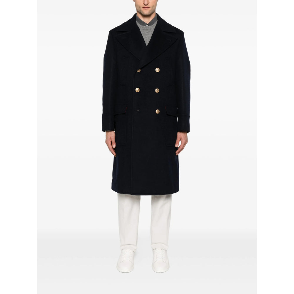 Brunello Cucinelli Coats - Blue | 7bbdf7d95dbe9b1fddbd4c13f610db82feda3796