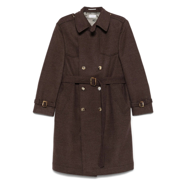 Brunello Cucinelli Coats - Brown | 1872d05485f4ce4980a86b03e954dcabccead7b2
