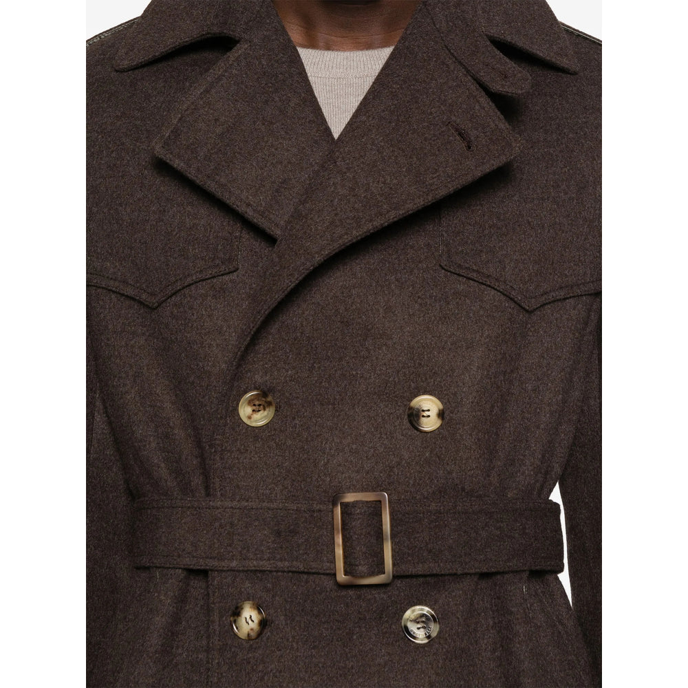 Brunello Cucinelli Coats - Brown | a4d04d85eb9ed457677835359d843d5ac0d4ca7a