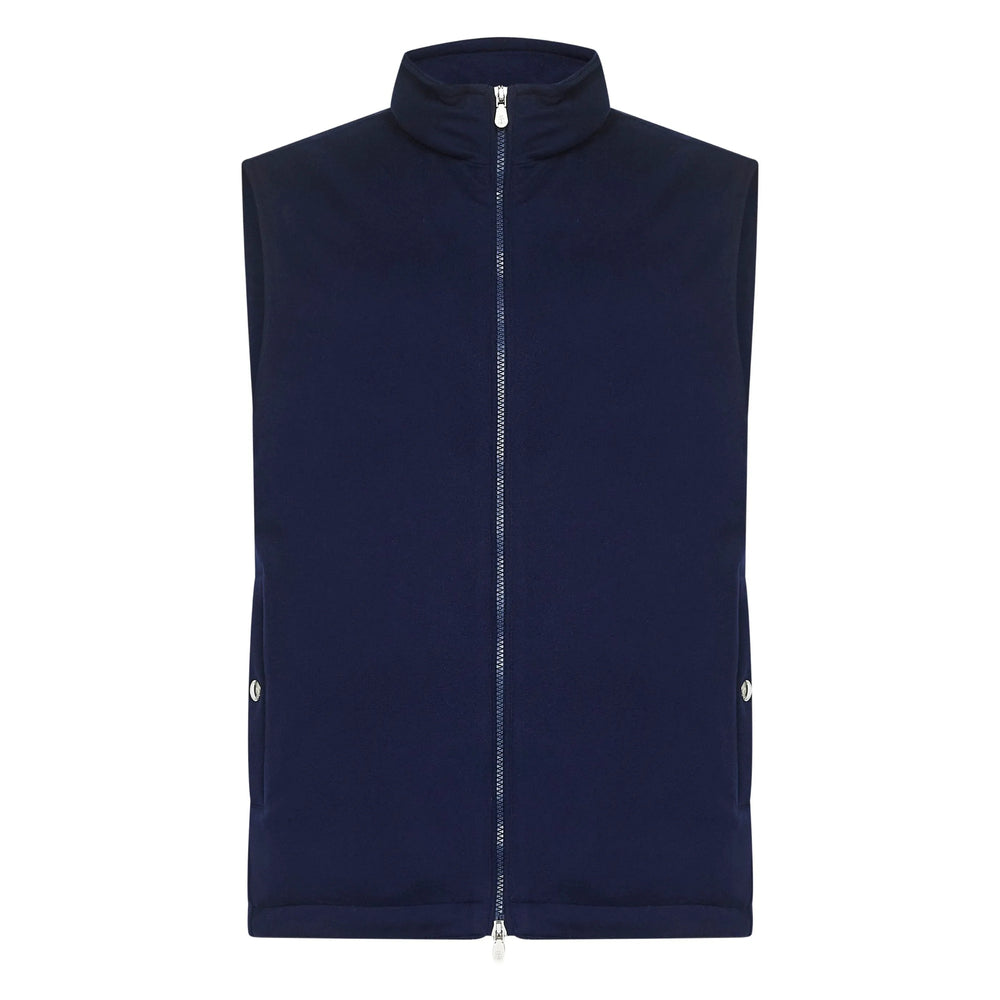 Brunello Cucinelli Outwear Waistcoats - Blue | 7e15cabe679acaf02d864447b5bca37d4e733d98