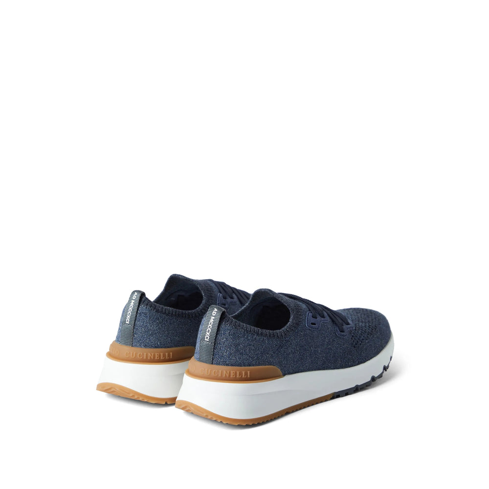 Brunello Cucinelli Sneakers - Blue | f688b1b05680f05574c7c328249e206aec913945