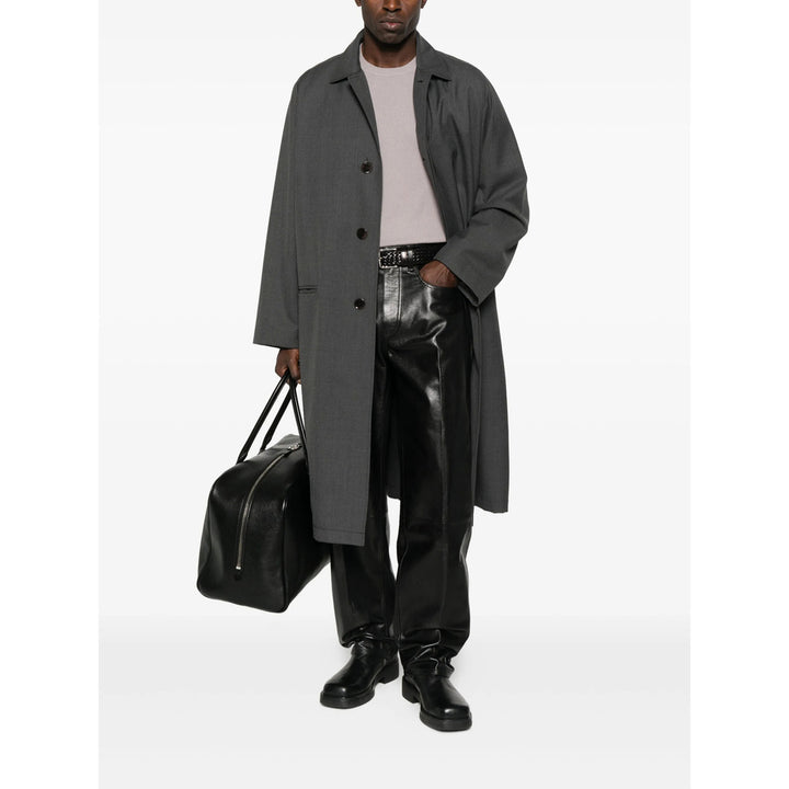 Calvin Klein Leather Pants - Black | 6e474c240de153621d069617fe3abd0d7883bb93