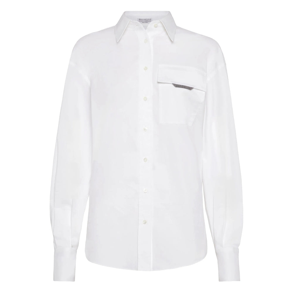Brunello Cucinelli Shirts - White | 651c5cb8c1c5f1a2e6fbf36b3dfa1ed3b3defb7a