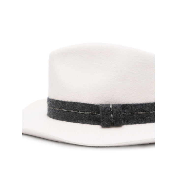 Brunello Cucinelli Caps - White | 42d80c39fded06557095897cfdf11daaa061c44e