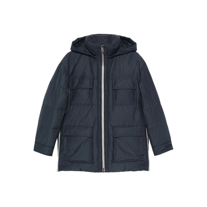 Brunello Cucinelli Outerwears - Blue | 76809506e5f9fb17eef6f19c47042dbeae6fd295