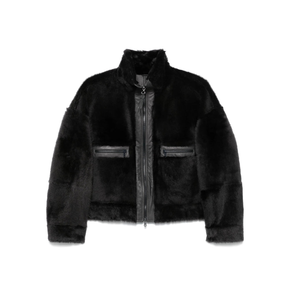 Brunello Cucinelli Leather Outerwears - Gray | f50022af91f6d0510cf35603acfb153dbd258923