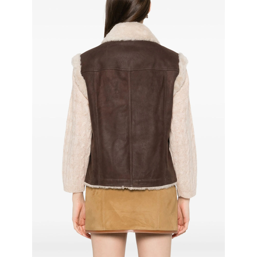 Brunello Cucinelli Waistcoats - Brown | 32475210e048e94d44fdeafcc274863b73eb1b55