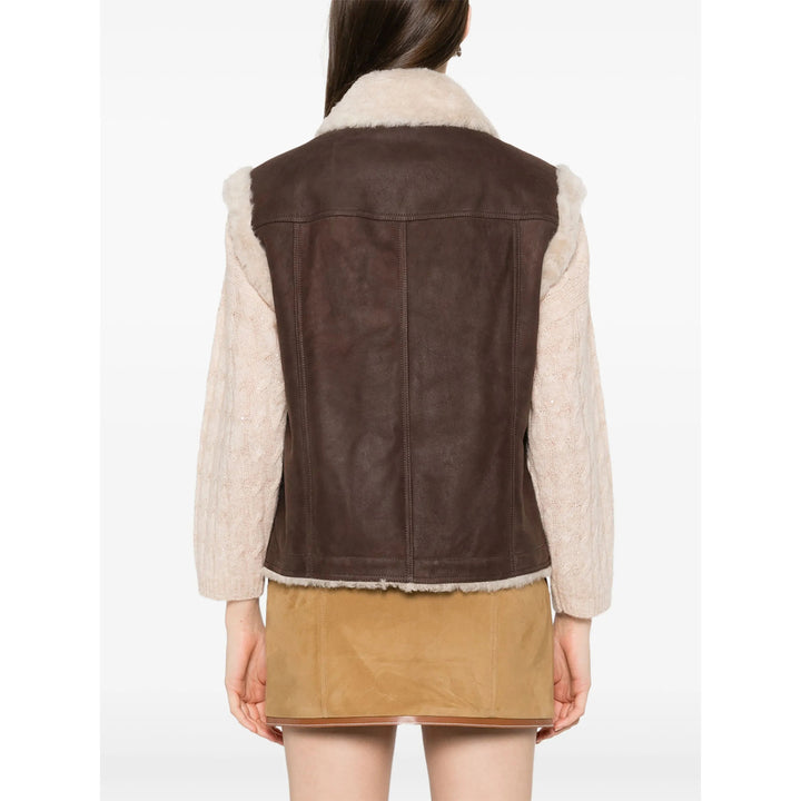 Brunello Cucinelli Waistcoats - Brown | 32475210e048e94d44fdeafcc274863b73eb1b55