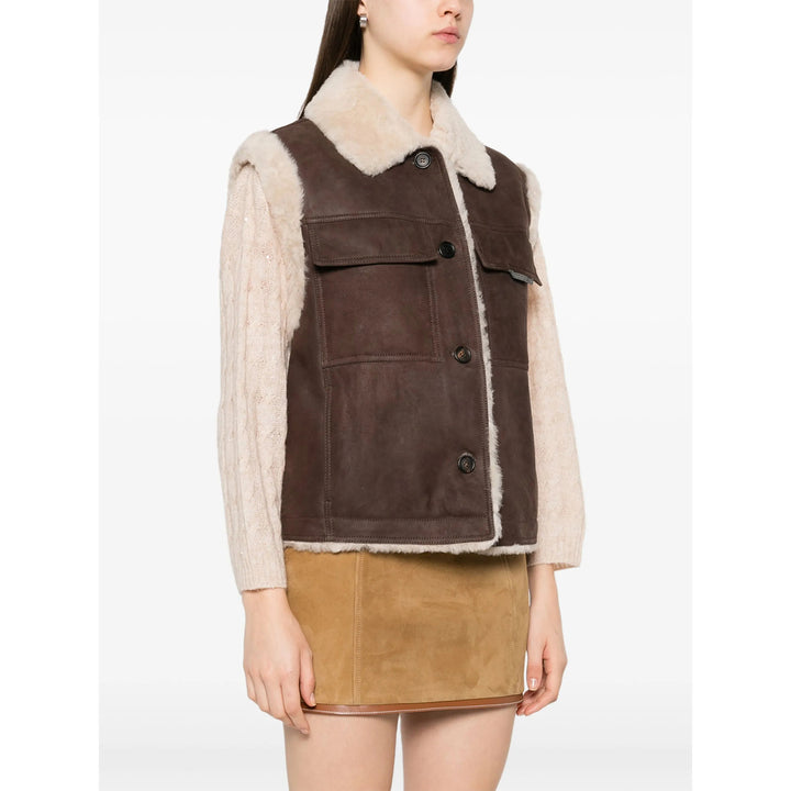 Brunello Cucinelli Waistcoats - Brown | 06bc6ab0348d042ea780134ac429b767c73406e3