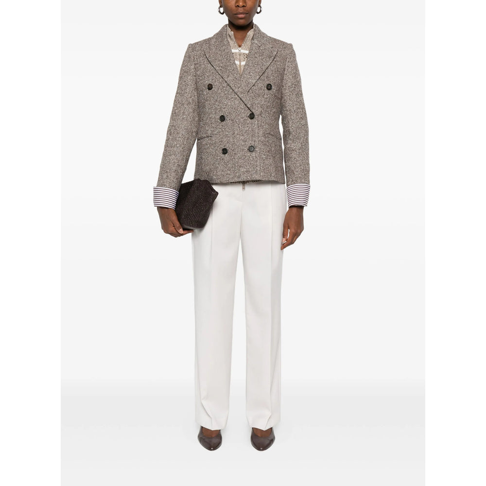 Brunello Cucinelli Pants - Neutral | 4d1e1afd8d2b5b9a5d11a43438fbe7e31e22864d