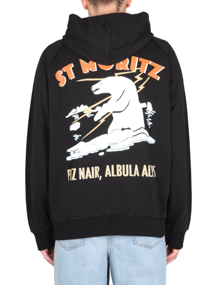 Bally Curling Sweatshirts - Black | 187ae33ece9d373b944035d3025c17260b46c265