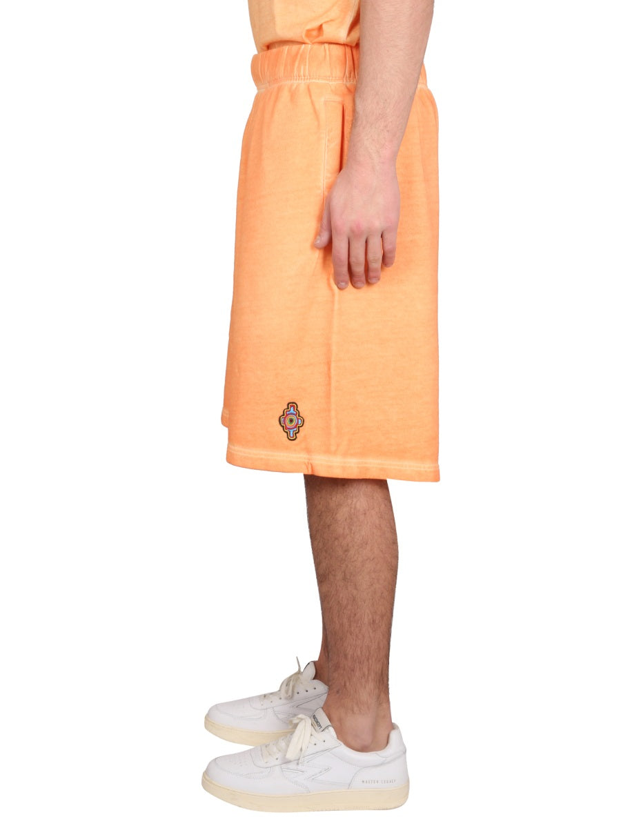 Marcelo Burlon Shorts - Orange | Wanan Luxury