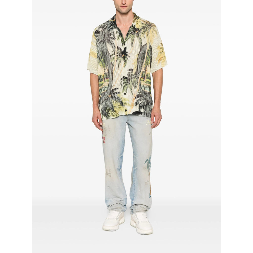 Amiri Shirts - Green, Neutral | e546edfe6d8461e599e0e1a66f857754478f61ed