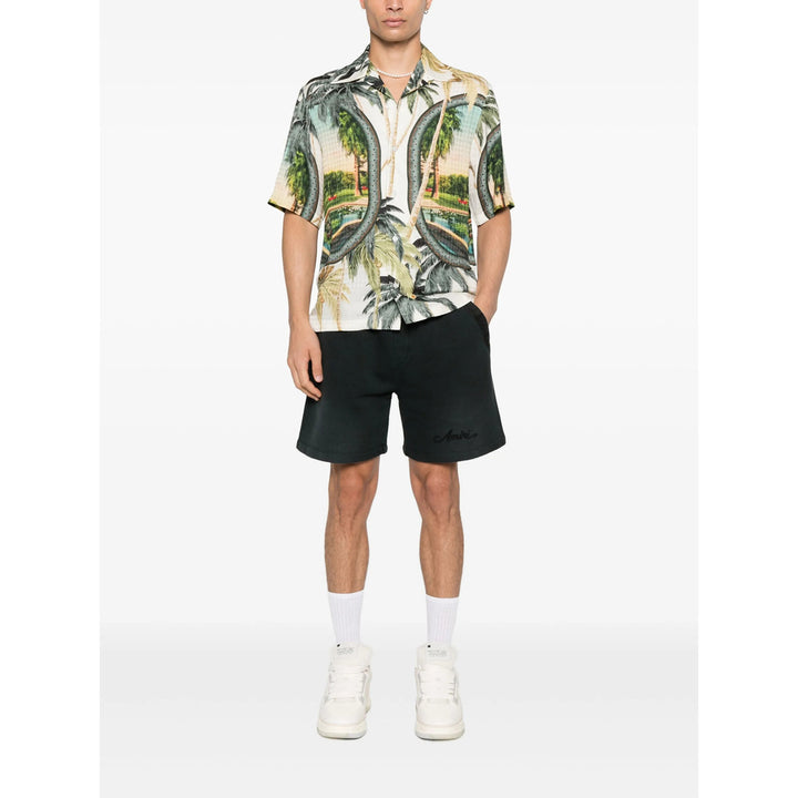 Amiri Shirts - Green, Neutral | 69db17b8fcc850a0a4ba00e2acb318de04da5d20