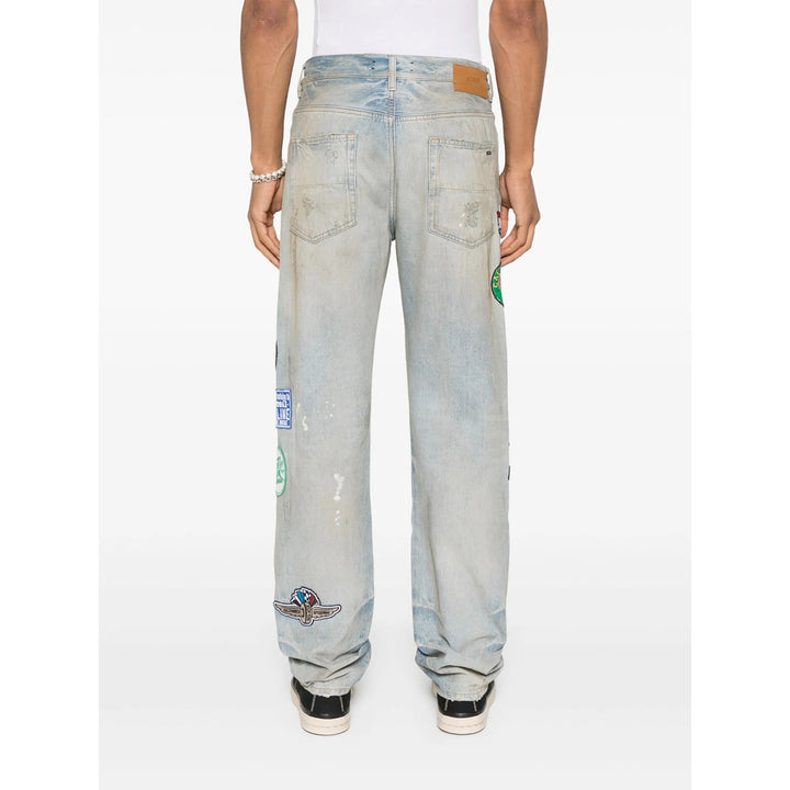 Amiri Denim - Blue, Neutral | 174798bbb7503e3513415c0b8c1f007d90ac5020
