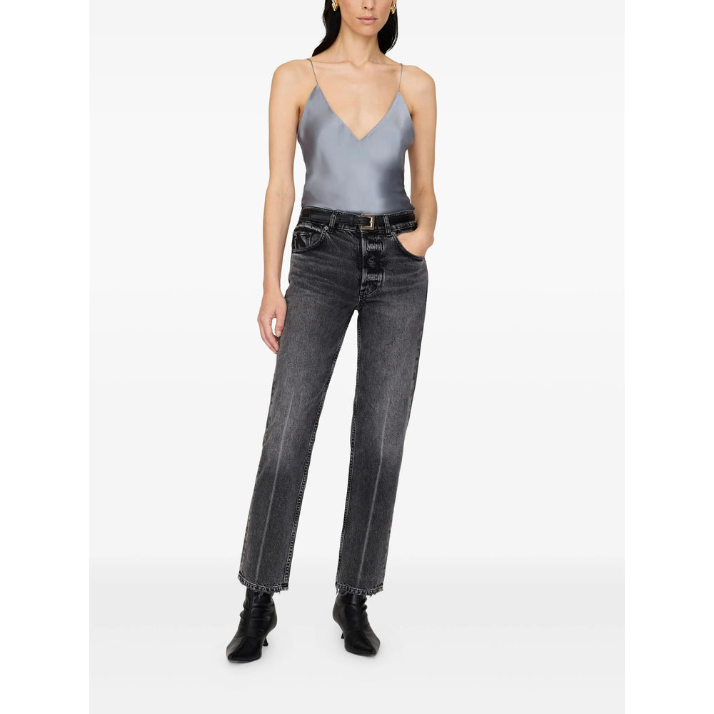 Anine Bing Tops - Gray | e747be4adec68c2ee3737b385fb39eacf5c4be77