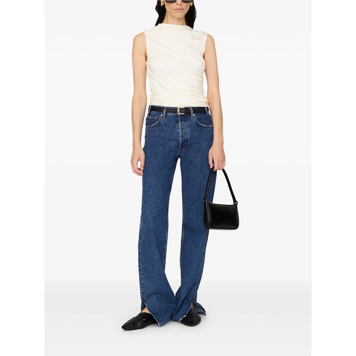 Anine Bing Tops - White | 171b580f302bdf71f0345b69e1527fbc167a9497