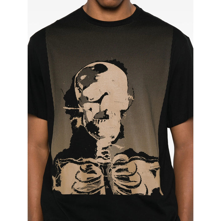 Alexander Mcqueen T Shirts - Black | 5096b27ebca7baaff53fa9a346703810452e9a29