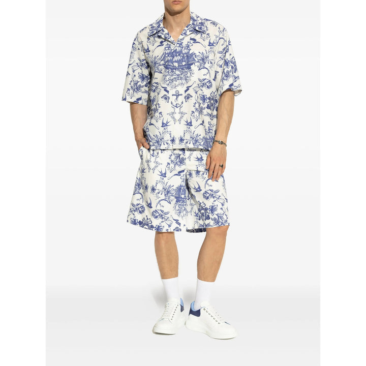 Alexander Mcqueen Sneakers - White, Blue | e0b13214202c4b0de2c2f34666d308df734743da