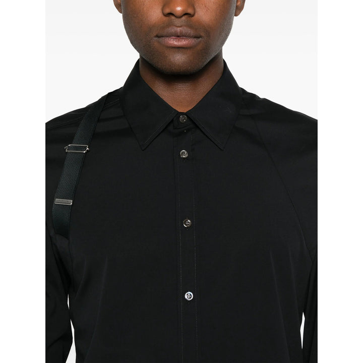 Alexander Mcqueen Shirts - Black | 88789792bbb393eb2497260be0f01a0cb15f5dfe