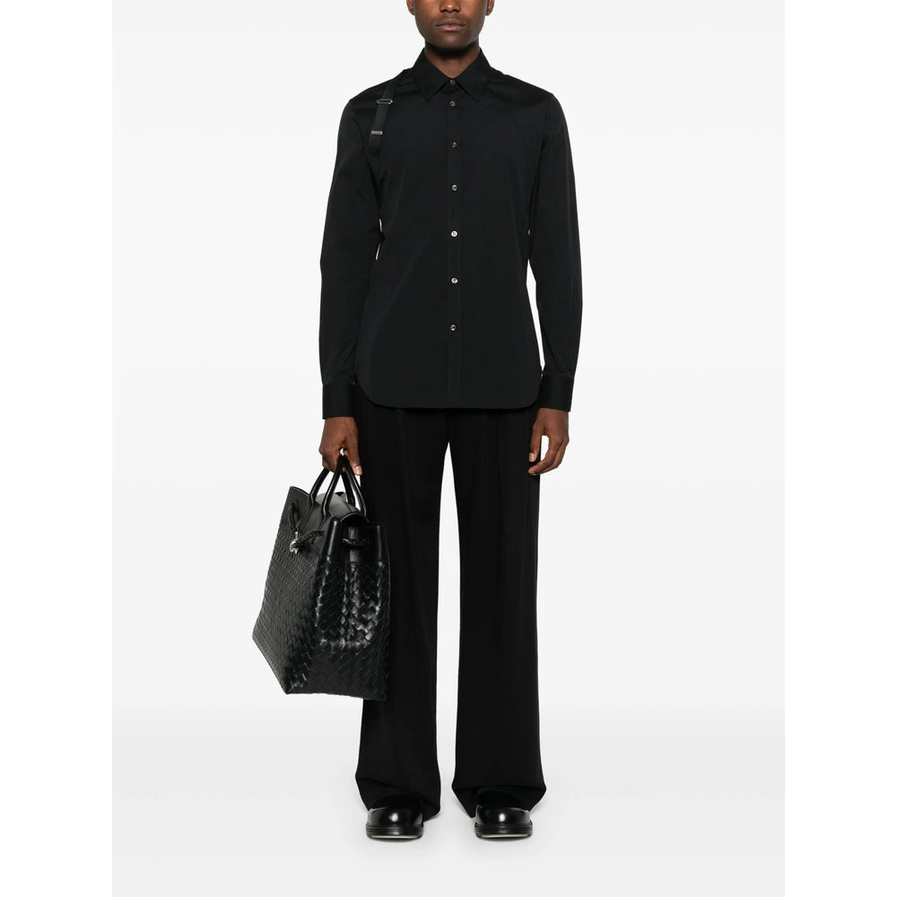 Alexander Mcqueen Shirts - Black | a258fea26fefd9f5c1a6a373d7c42274bb0655c9