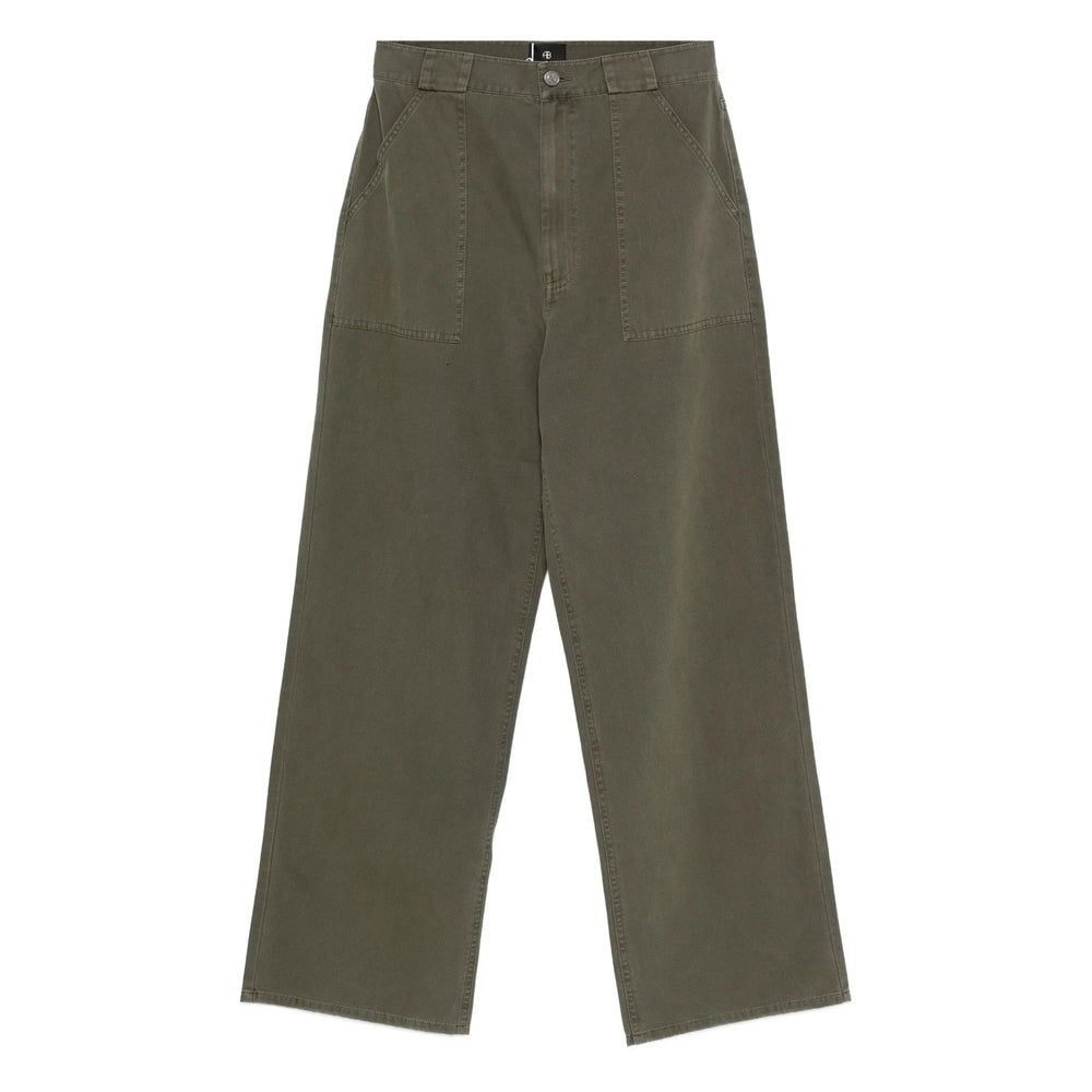 Anine Bing Pants - Green | 4acfe901b274264a4b5d00871d6cff21d4e4eb12