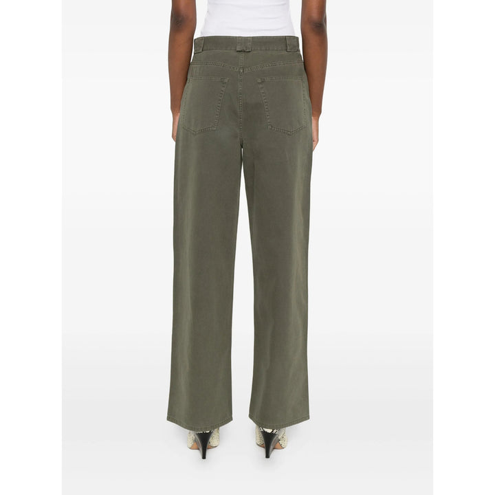 Anine Bing Pants - Green | 11c01ac7c4fe451afdb0f57aca1ca0a697c92b6d