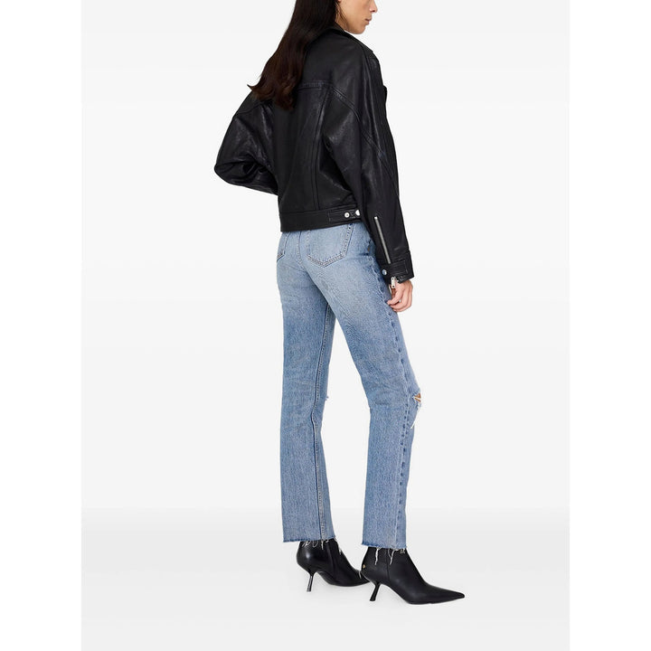 Anine Bing Leather Outerwears - Black | a41a928f727c041d5e9e458cf9b7c1d17ab62801