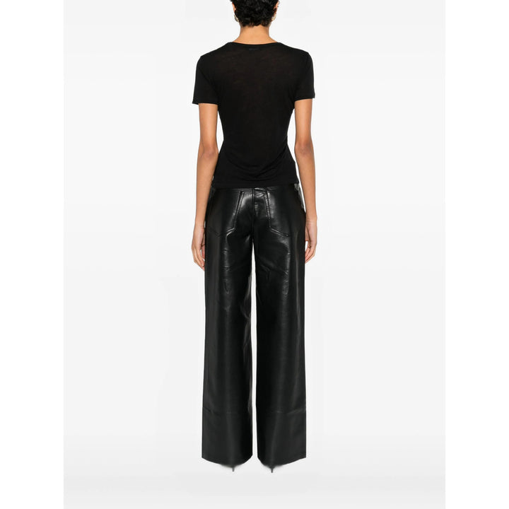 Anine Bing T Shirts - Black | 95f250fe9cfe2125f73160cfd815a19e4e6f6299