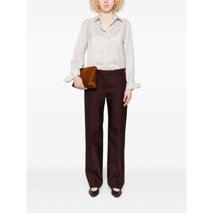 Khaite Pants - Purple | f28a6b91f75ee5dad6bb91c442a355f8988808fc