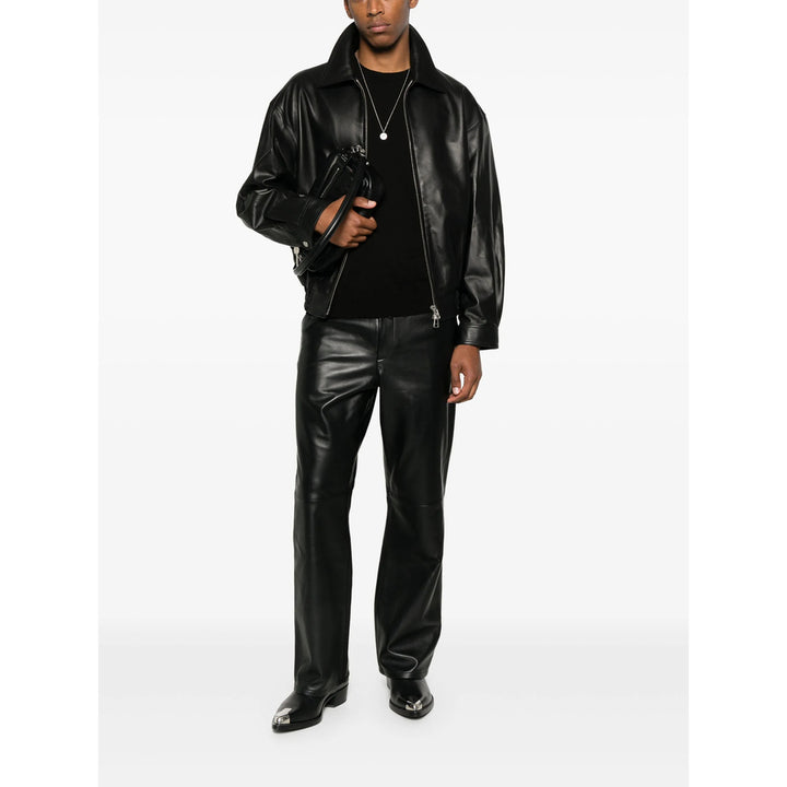 Tonywack Leather Pants - Black | a0fa2cf1adb2e867b60f8de7009922250723d395