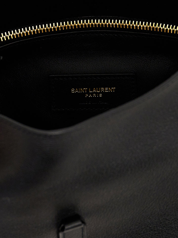 Saint Laurent Le 5 À 7 Soft Shoulder Bags - Black | 63101c8a72a98436d5d00986ff113e59b429657e