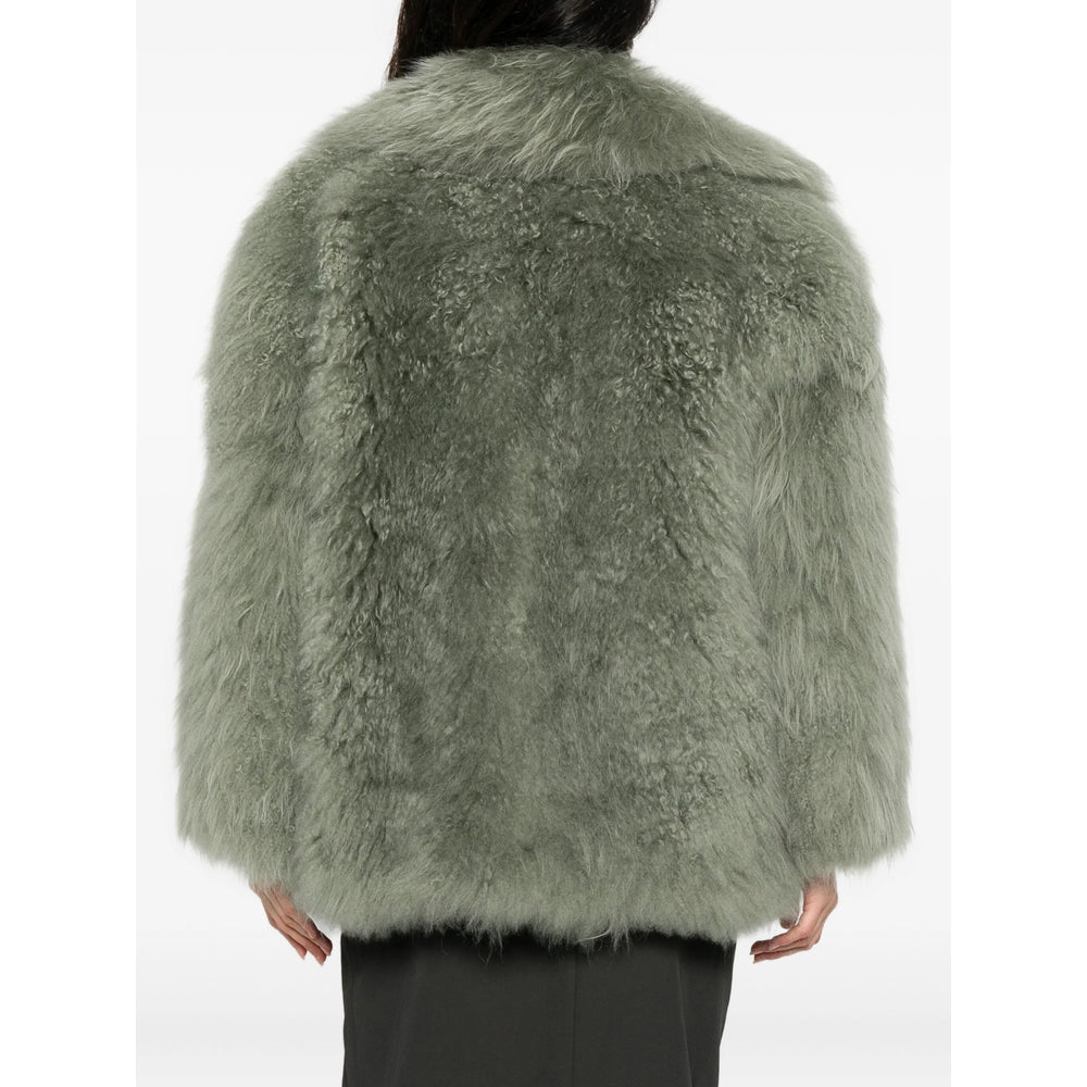 Salvatore Santoro Leather Outerwears - Green | 6e28df652707b90f831cdf8a0026a072a03bc066