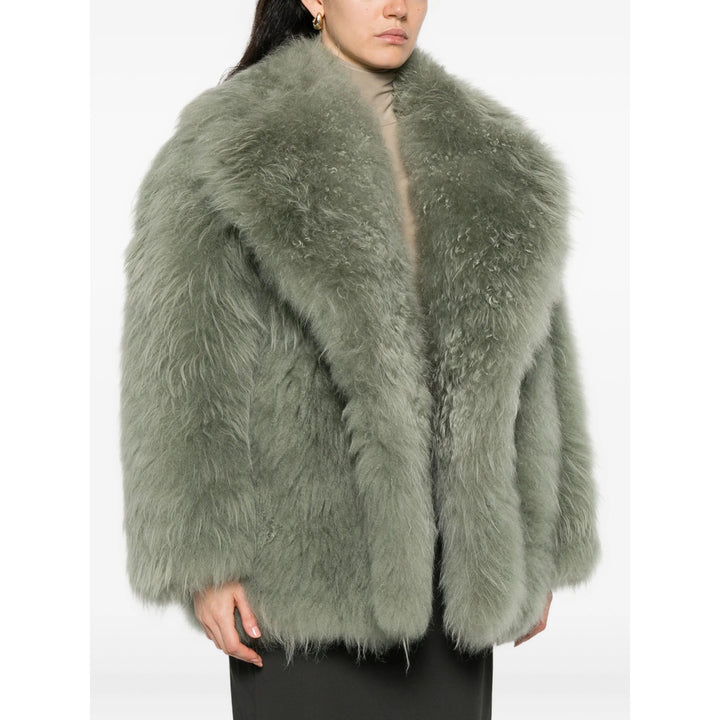 Salvatore Santoro Leather Outerwears - Green | a2890e4eeebc8ff6d947ad4cf4118d4a899beee1