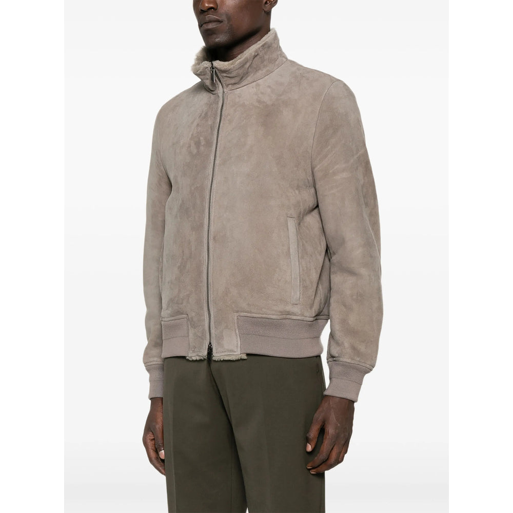 Salvatore Santoro Leather Outerwears - Gray | 85977803946c440b947c7cc82e47926bd882b317