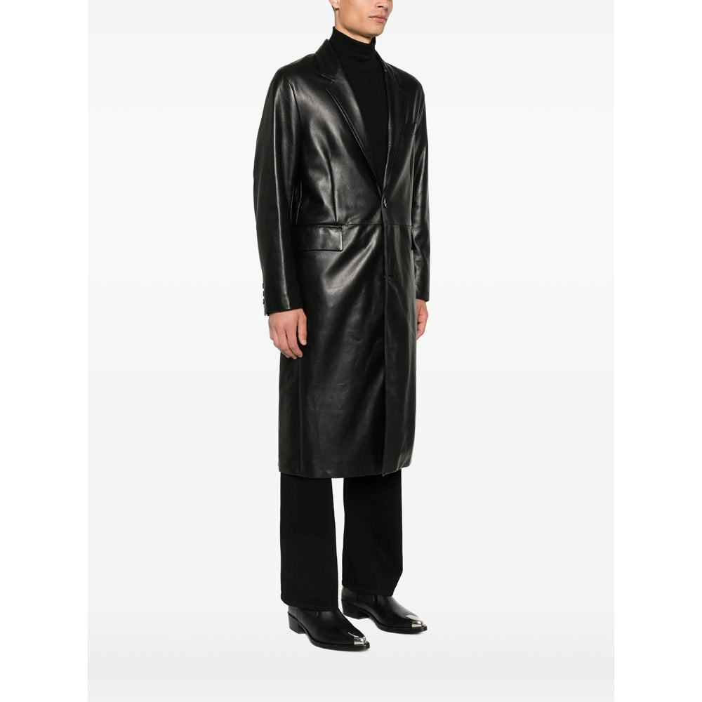Salvatore Santoro Leather Outerwears - Black | cd2d4589aad13fd4443e0c503f71c5a0b44138a2