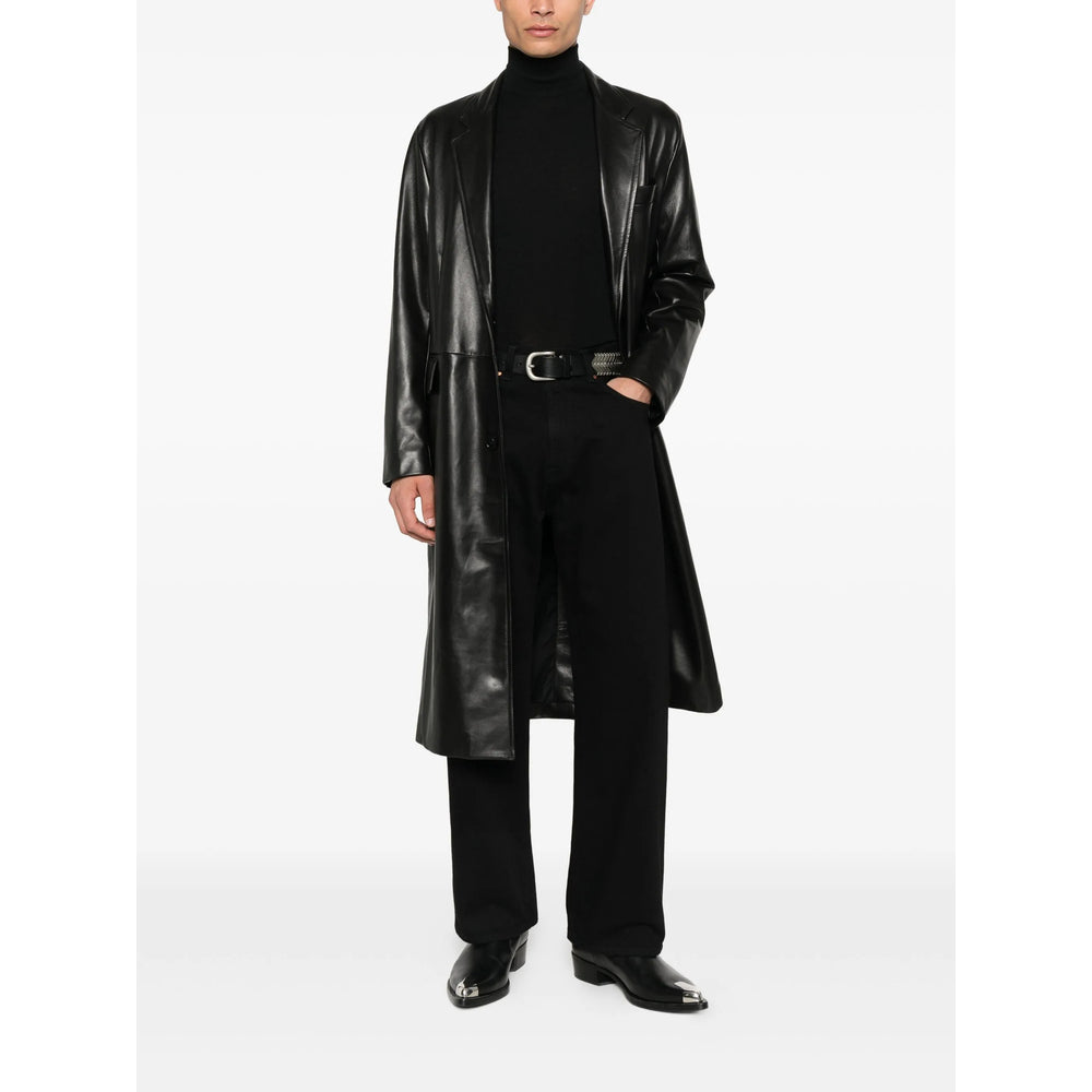 Salvatore Santoro Leather Outerwears - Black | 071a6d81c5af47fa4cd0061348ca71f75a35c86d
