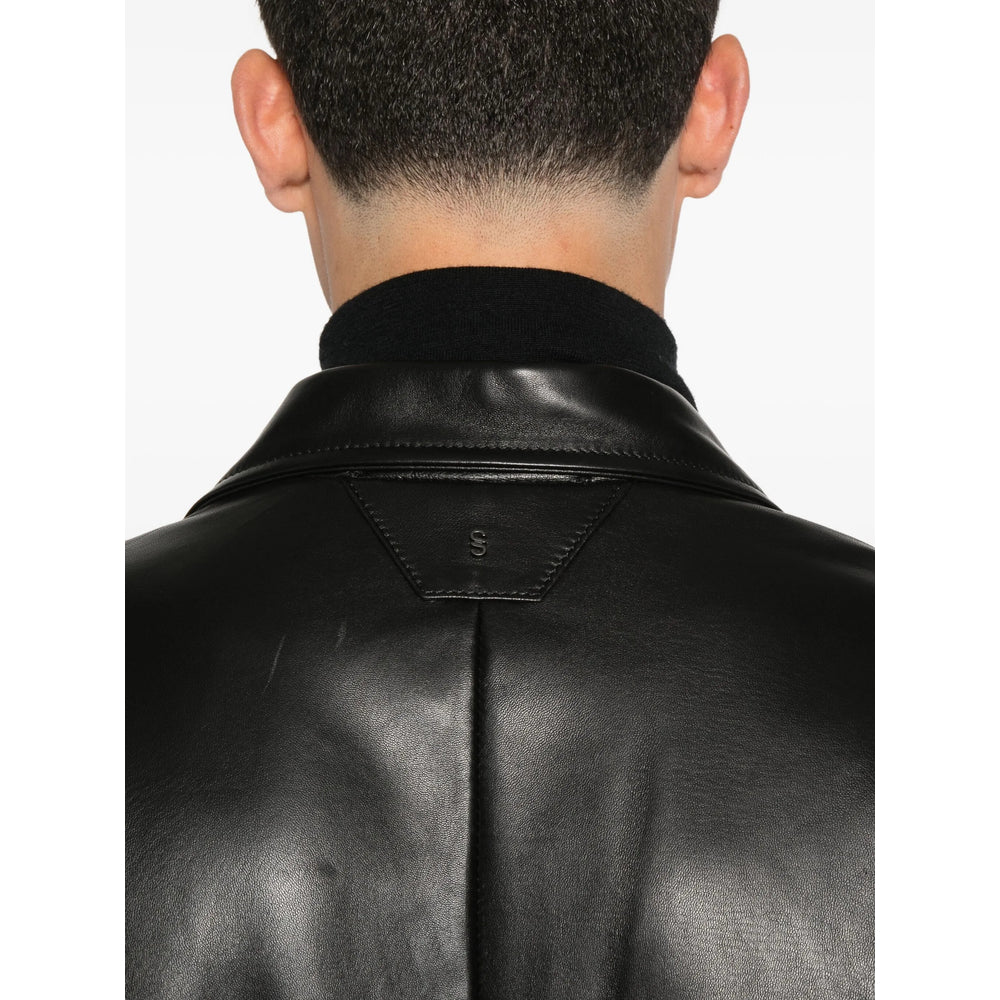 Salvatore Santoro Leather Outerwears - Black | e7722bec3a4abf8b620c49a329bb00981a3c260f