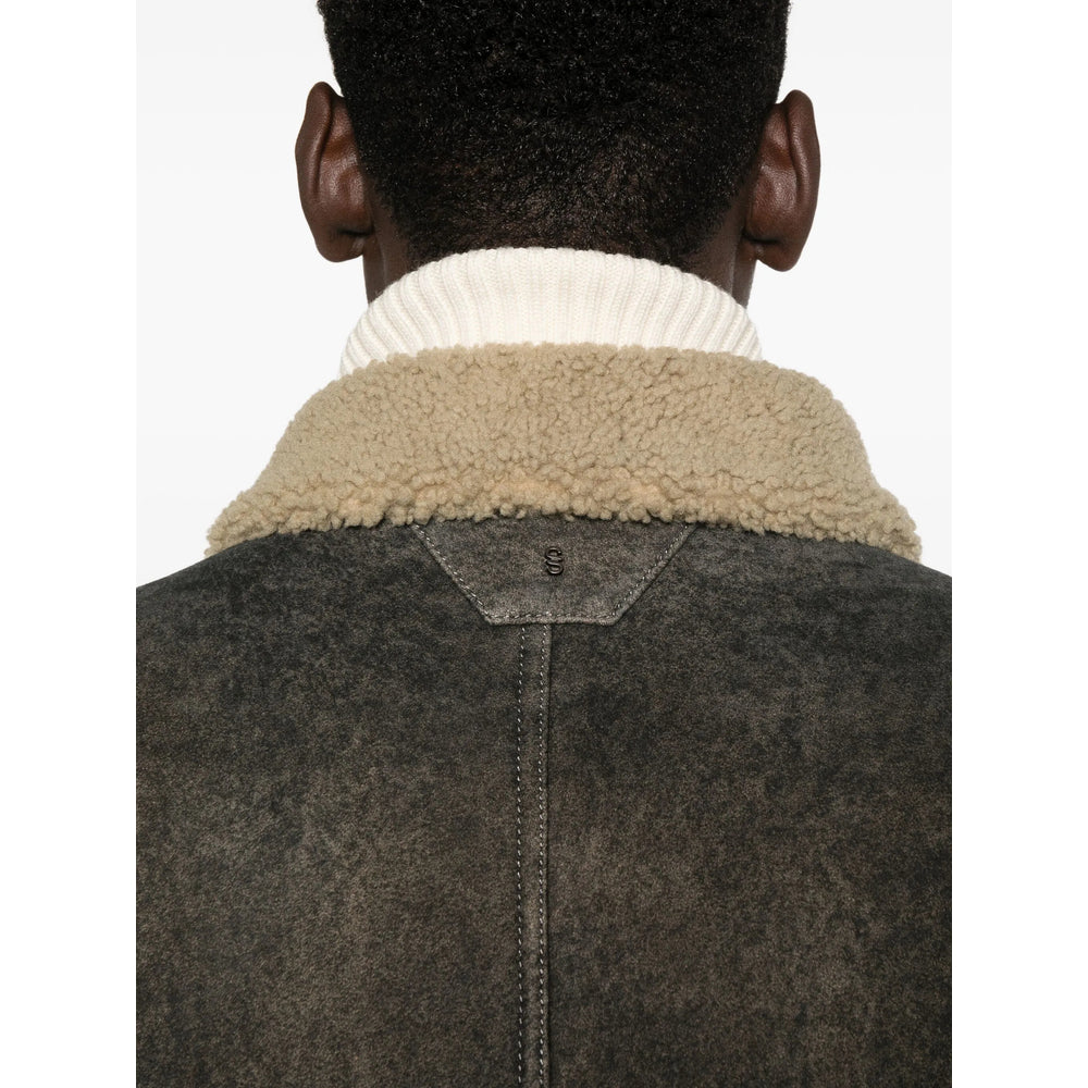 Salvatore Santoro Leather Outerwears - Gray | ca8437d978123007c7d8276ccc3f092c7354ade8