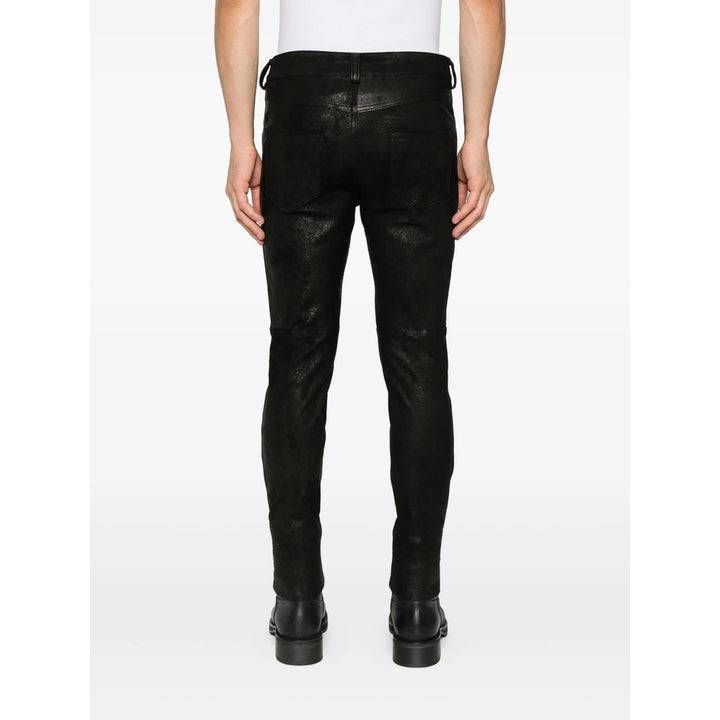 Salvatore Santoro Leather Pants - Black | fb9e17009f6261b25c03925de220ed2b830c8b9f