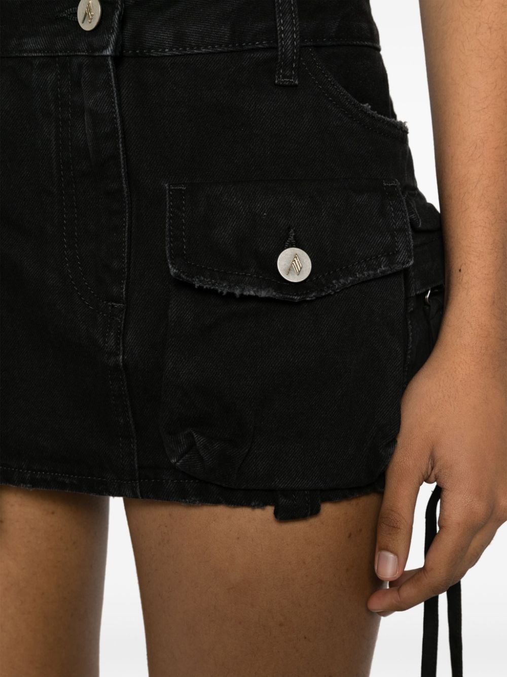 Fay denim miniskirt