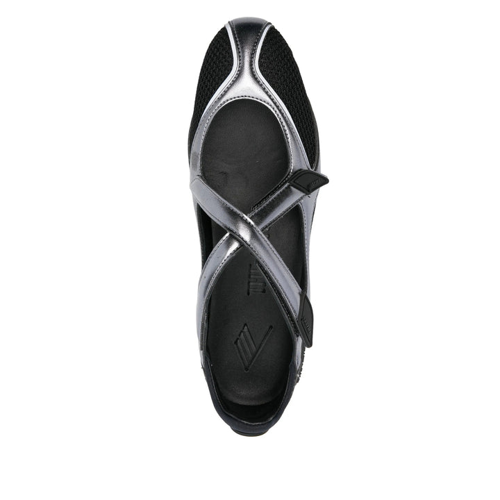 The Attico Shoes - Black, Silver | 63fae625998816feab1bc292107db25870364987