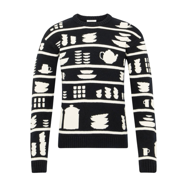 Jw Anderson Sweaters - Black, White | f190a35112e42e17181a0864506f73090a8bc2a5