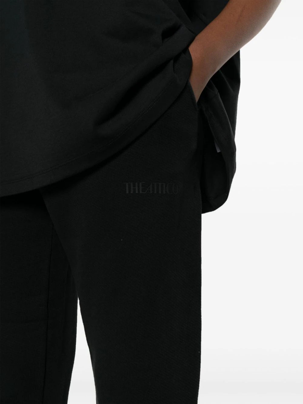 Penny track pants with embossed logo