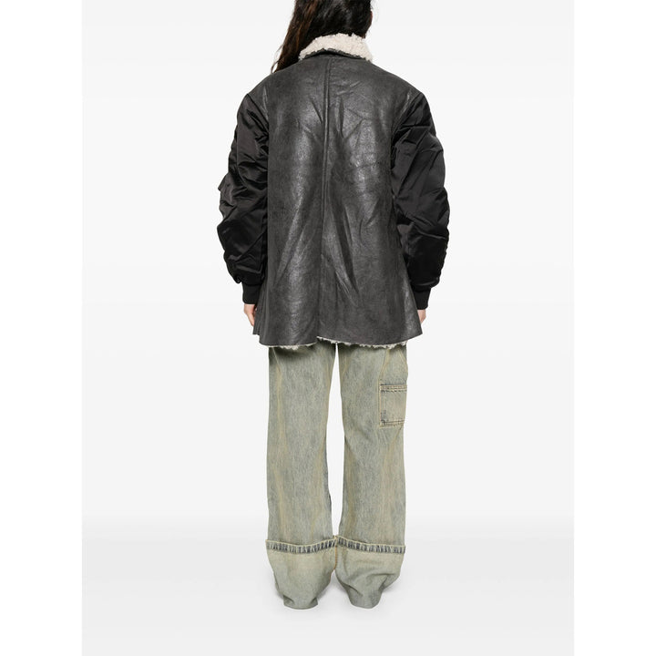 Marant ÉToile Leather Outerwears - Black | 44364141118837f13bc3d324918253d58cea889b