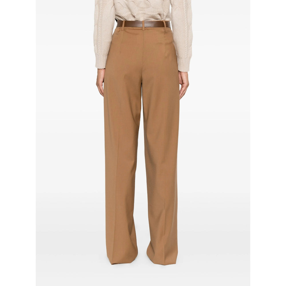 Max Mara Studio Pants - Brown | d6ce87f2ef09375882fbebbdf9a432803eb66e7b