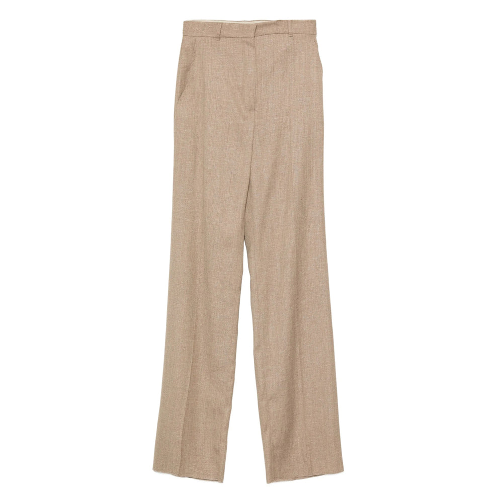 Max Mara Studio Pants - Neutral | 85cf07cdb850a4b7ac1cc0545f2ab3a6ce3f3ab9