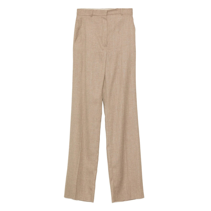 Max Mara Studio Pants - Neutral | 85cf07cdb850a4b7ac1cc0545f2ab3a6ce3f3ab9
