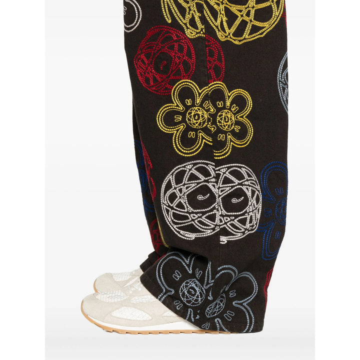 Kenzo Pants - Brown, Yellow | 3649f1a0026633bab8c97f7dea8f6d58d1cde639